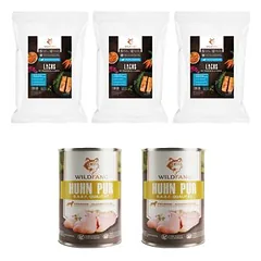 Wildfang Genussbox Junior - Trocken- & Nassfutter - Trockenfutter Lachs
