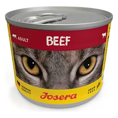 JOSERA Cat Mix skonių šlapias pašaras katėms 6x200g jautiena ir vištiena