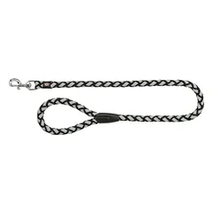 Trixie Cavo Reflect pavadys, L-XL 1m/18mm, juodas/atspind.