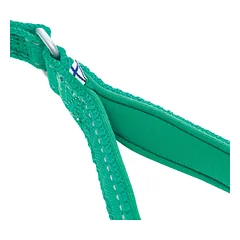 Hurtta Casual atspindintis pavadėlis Eco Peacock - šuns pavadėlis, puikiai tinkantis kasdieniam naudojimui, pagamintas iš perdirbtų medžiagų, Turkusowy / 120cm/20mm — 2 nuotrauka