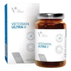 VetExpert VetoSkin Ultra papildai odai šunims ir katėms