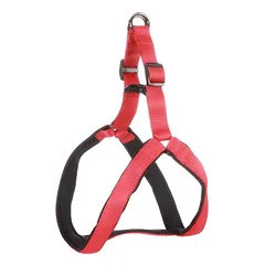Flamingo petnešos šunims Step & Go Abbi, raudonos — 3 nuotrauka