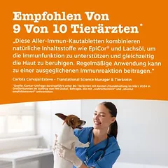 Zesty Paws Aller-Immune Chews su lašiša, papildas, 125 - 249 g — 3 nuotrauka