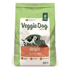 Green Petfood VeggieDog Origin sausas maistas šunims, 10 kg