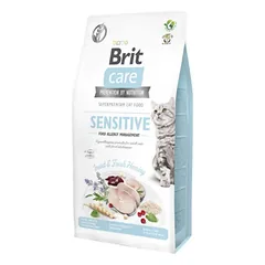 Brit Care Cat GF Insect&Fresh Herring sausas maistas katėms 2kg. – 7 kg.