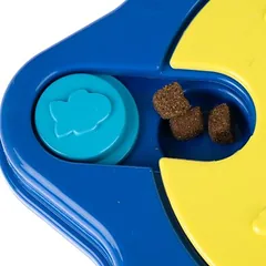 zooplus Basics šešiakampis dėlionės žaislas katėms, Ø 25,5 x H 3 cm — 5 nuotrauka