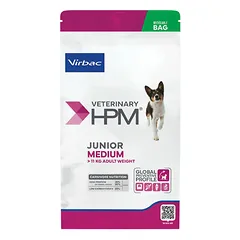 Virbac HPM Dog Junior Medium 12 kg — 1 nuotrauka