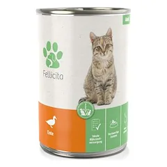 Fellicita Nassfutter Ente pur