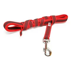 Julius K9 Supergrip Color & Gray treniruočių pavadėlis 1.4x300cm - treniruočių pavadėlis be rankenos, Pomarańczowy — 2 nuotrauka
