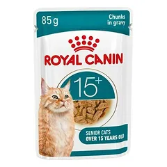 Royal Canin FHN Ageing 15+ padaže, drėgnas maistas katėms 85 g