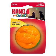 KONG Twistz High-Viz Ball ryškiaspalvis kamuolys šunims