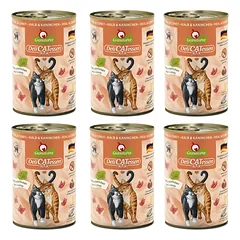GranataPet DeliCatessen Veršiena ir Triušiena - be grūdų šlapias maistas katėms, veršiena ir triušiena, 12x 400g — 4 nuotrauka