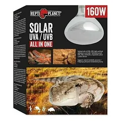Repti Planet Solar UVA ir UVB lemputė viskas viename 160 W