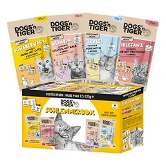 Dogs'n Tiger Cat Probierpaket 12 x 125 g 
