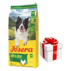 JOSERA Adult Light & Vital 12,5kg + Staigmena ŠUNIUI