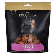 Prospera Plus Rabbit Mini Bones gardumynas šunims su triušiena, 230 g