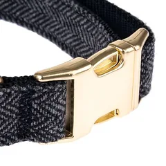 Nomad Tales Calma antkaklis šunims, ebony, Tinkamas pavadėlis: 200 cm ilgio, 20 mm pločio — 4 nuotrauka
