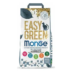 Monge Cat Easy Green with Activated Carbon 10 L