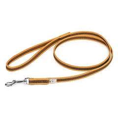 Julius K9 Color & Gray Supergrip pavadėlis su rankena oranžinis - neslystantis šuns pavadėlis, oranžinis, 100cm/20mm — 5 nuotrauka