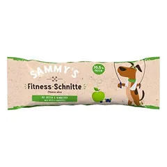 Sammy's Fitness-Schnitte mit Äpfel und Blaubeeren