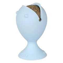 Duvo+ Petit Puffi Knabberspielzeug mit Katzenminzeball blau