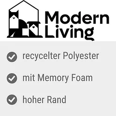 Modern Living guolis šunims Skara, tamsiai pilkas, Vidutiniams 11–25 kg — 4 nuotrauka