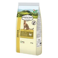Chat&Chat Cat Expert Premium Adult Indoor Chicken 14 kg