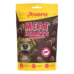 Josera skanėstai šunims Meat Hearts Beef, jautiena 70g