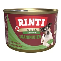 RINTI Gold Senior drėgnas maistas šunims, ekonominė pakuotė 24 x 185 g, 100 - 199 g — 2 nuotrauka