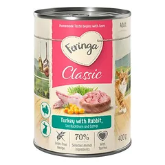 Feringa Classic Meat meniu drėgnas maistas katėms 6 x 400 g — 5 nuotrauka