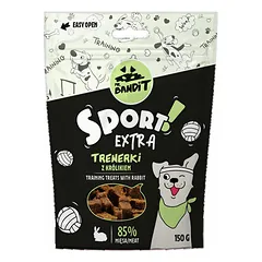 Mr.Bandit Sport Extra su triušiena, skanėstai šunims 150 g parduotuvėje 1petshop.lt