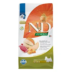 Farmina N&D Mini Adult Duck, Pumpkin & Cantaloupe sausas maistas šunims