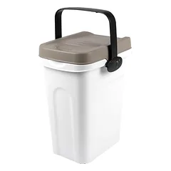 Kerbl Petfood Container, grau/weiß, luftdicht, für ca. 2,5 kg