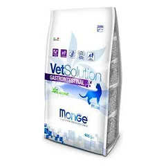 Monge VetSolution Cat Gastrointestinal sausas maistas katėms, skirtas žarnyno absorbcijos sutrikimams mažinti, 400 g