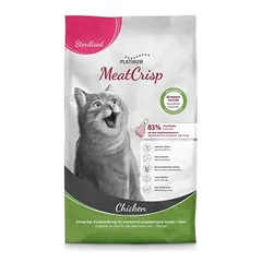 Platinum MeatCrisp Sterilised sausas maistas sterilizuotoms katėms su vištiena, 3 kg