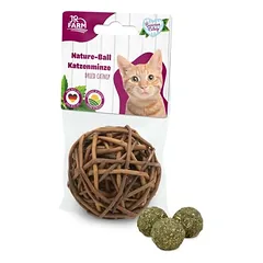 JR Farm Cat Bavarian Catnip Katzenminze Nature-Ball nuotrauka