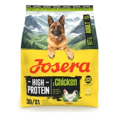 Josera High Protein Chicken sausas maistas šunims, 900 g