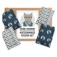 Kater Kasimir 4 BIO-Katzenminze Kissen für Katzen