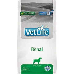 FARMINA Vet Life Renal Dog 2 kg šunų maistas, skirtas šunims, sergantiems inkstų ligomis + FARMINA Vet Life Dental Treat Renal Medium/Maxi 100 g (7 vnt) NEMOKAMAI!