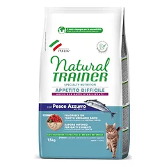 NATURAL TRAINER CAT EXIGENT BLUE FISH su melsvaja žuvimi 1.5kg