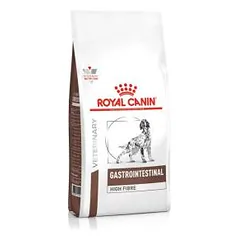 Royal Canin Veterinary Gastrointestinal High Fibre sausas maistas šunims, kenčiantiems nuo ūminio arba lėtinio viduriavimo, 2 kg