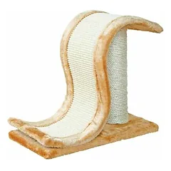 Trixie Inca Cat Scratching Wave, 25 x 44 x 39 cm, Light Brown/Natural