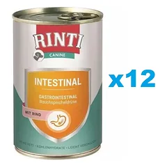 RINTI Canine Intestinal beef 12 x 400 g jautiena — 1 nuotrauka