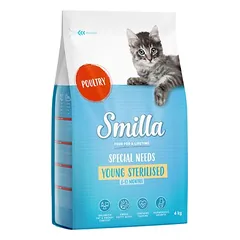 Smilla Young Sterilised su paukštiena, sausas maistas katėms, < 1,4 kg — 2 nuotrauka