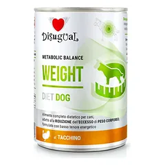 DISUGUAL Weight konservas šunims su kalakutiena 400g (6)