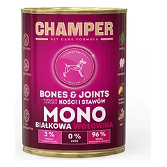 CHAMPER Bones Joints Wołowina monobiałkowa karma dla psa 400 g