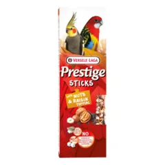 Versele Laga Prestige Sticks lazdelės su riešutais ir razinomis papūgoms
