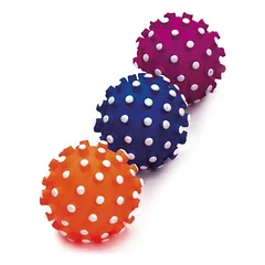 Karlie latekso ežiukas-kamuoliukas šunims, Skersmuo: 9 cm — 2 nuotrauka