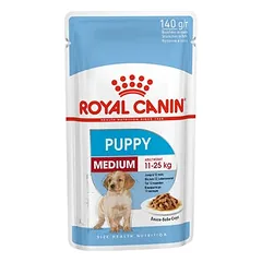 Royal Canin Medium puppy šlapias maistas N10x140g