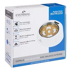 Eyenimal dubenėlis nuo greito ėdimo Nutri100, 500 ml — 2 nuotrauka